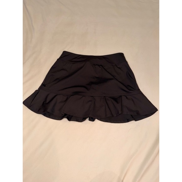 Tommy Bahama Pants - Tommy Bahama Golf Skort Black Ruffle Hem Active Athletic Womens Medium (720)